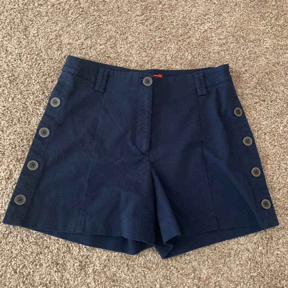 ANTHRO Catornnier Navy Shorts